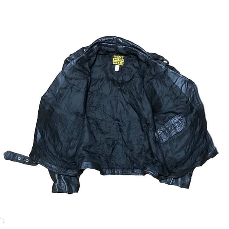 【USED】80'S OVERSIZED MOTORCYCLE LEATHER JACKET