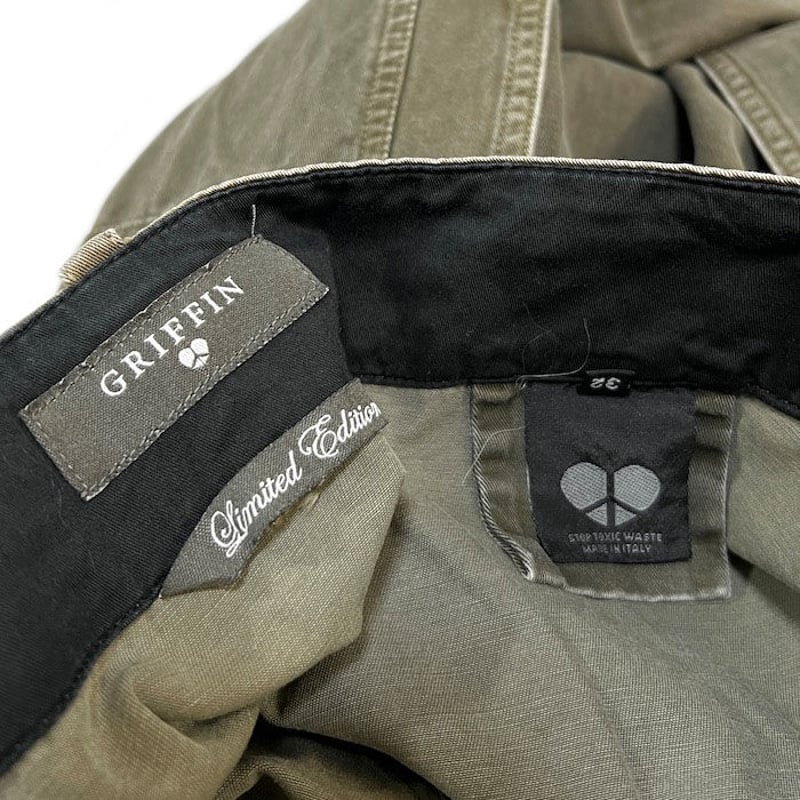ITALY製 GRIFFIN グリフィン アーチバック カーゴ パンツ マハリシ ITALY製 GRIFFIN グリフィン アーチバック カーゴ パンツ マハリシ