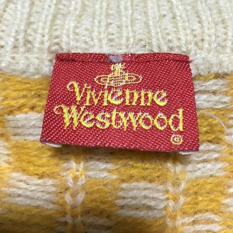 【USED】80'S VIVIENNE WESTWOOD "DEEP SKY" KNIT SWEATER