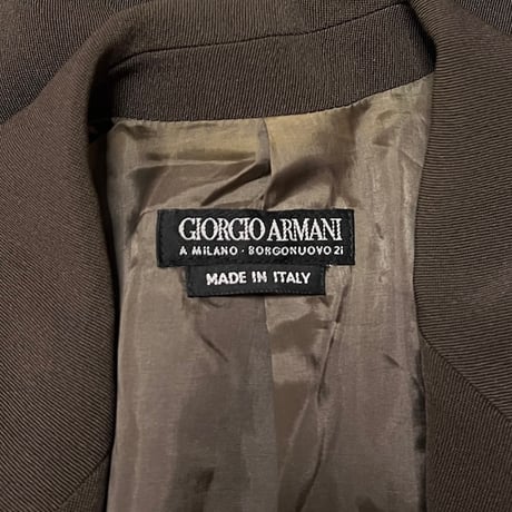 【USED】80's-90's GIORGIO ARMANI 1B JACKET