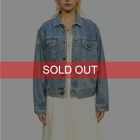 【USED】90'S LA GEAR DENIM JACKET