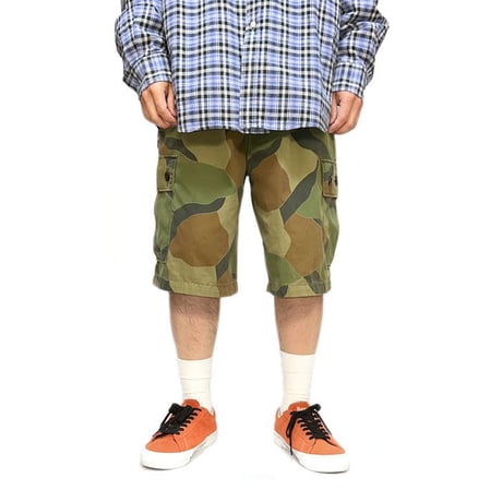 【USED】90'S BOOTLEG STUSSY CAMO SHORTS