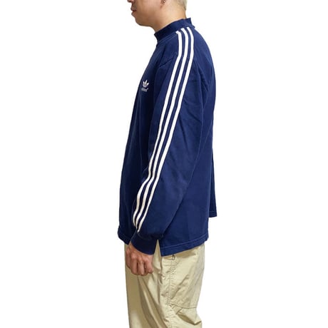 【USED】90'S ADIDAS MOCKNECK L/S T-SHIRT
