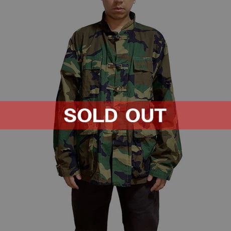【USED】VINTAGE RIP-STOP BDU KUNG FU JACKET