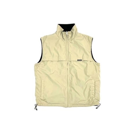 【USED】90'S-00'S STUSSY REVERSIBLE VEST