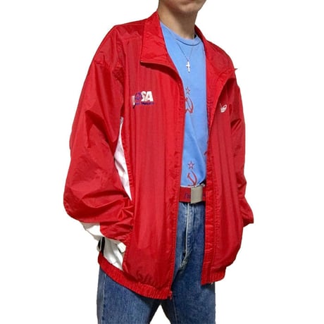 【USED】90'S ADIDAS NYLON JACKET OLYMPIC MODEL