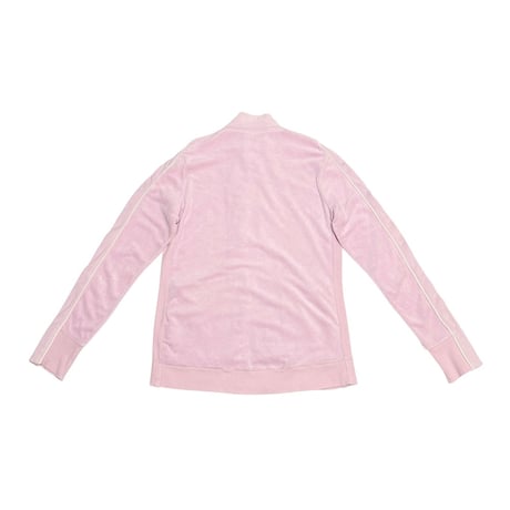 【USED】00's NIKE Pile Zip-Up Track Jacket Baby Pink