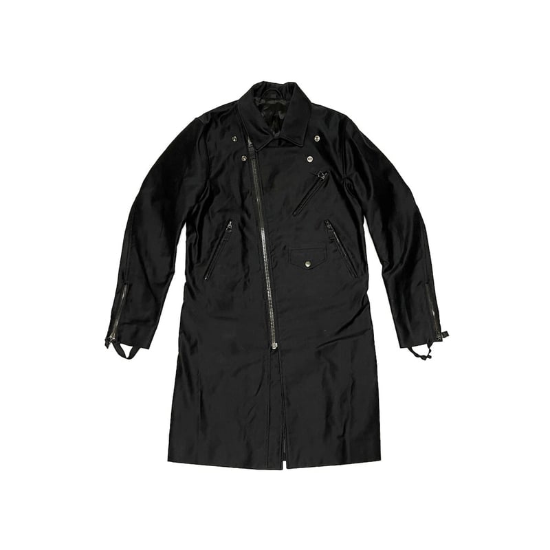 USED】HELMUT LANG 2004SS RAIDERS COAT BLACK | K