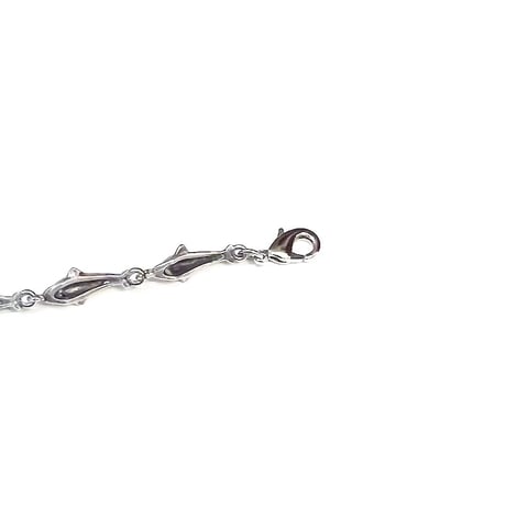 【USED】Vintage SILVER DOLPHIN BRACELET