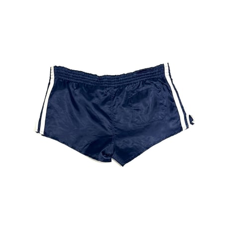 【USED】80's adidas RUNNING SHORTS NAVY MADE IN WEST GERMANY