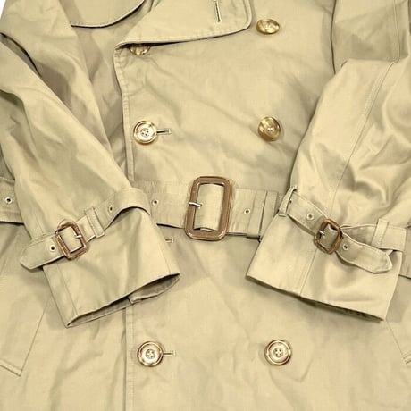 【USED】90'S AQUASCUTUM TRENCH COAT MADE IN ENGLAND