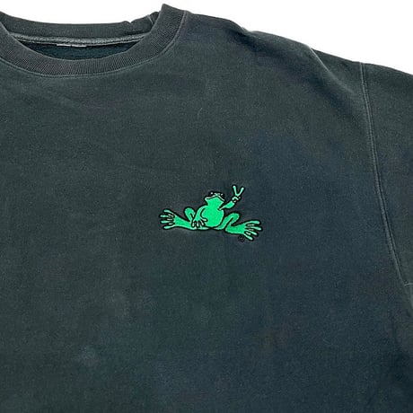 【USED】90'S PEACE FLOGS SWEATSHIRT