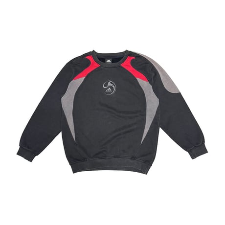 【USED】00's adidas Football Techno Panel Sweatshirt