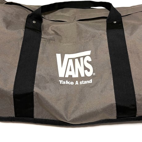 【USED】90's-00's VANS DUFFLE BAG GRAY