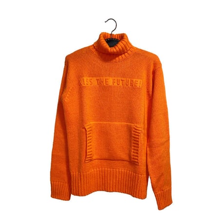 【DEAD STOCK】90'S W&LT JEANS HI-NECK SWEATER
