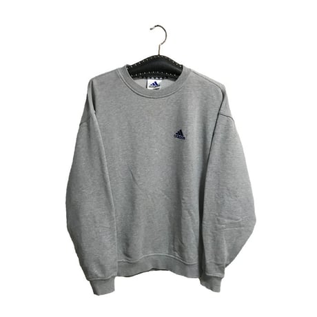 【USED】90'S ADIDAS ONE POINT LOGO SWEATSHIRT