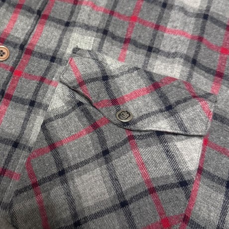【USED】00's SPITFIRE Plaid Flannel Shirt with Thermal Lining