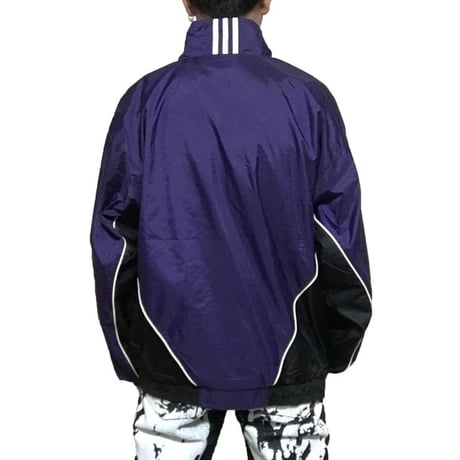 【USED】90'S ADIDAS NYLON JACKET PURPLE