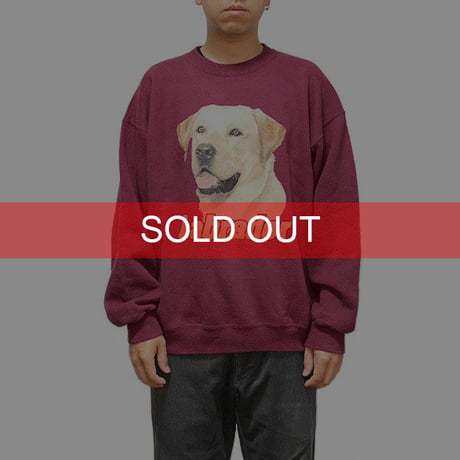 【USED】90'S LABRADOR SWEATSHIRT