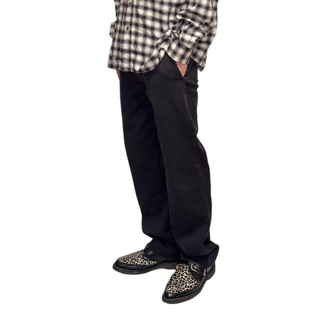 【USED】80's-90's Dickies Black Work Slacks Made in USA