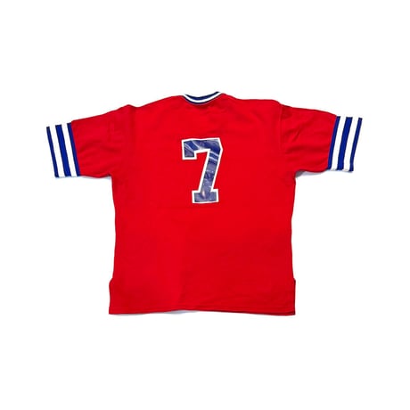【USED】70's-80's HARV-AL V-LOGO FOOTBALL T-SHIRT