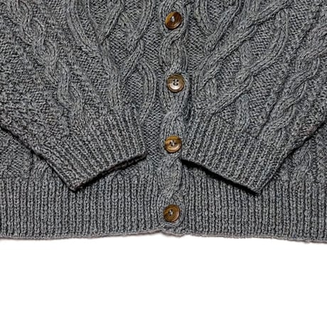 【USED】80's BERKELEY CABEL KNIT CARDIGAN