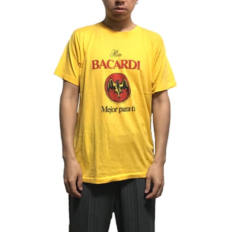 【USED】80'S BACARDI T-SHIRT