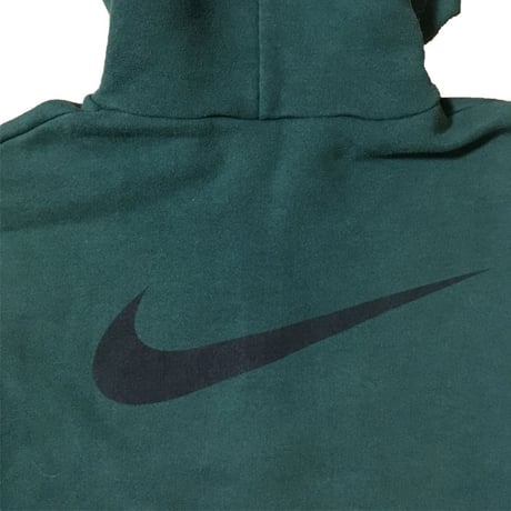 【USED】90'S  NIKE ZIP-UP HOODIE GREEN