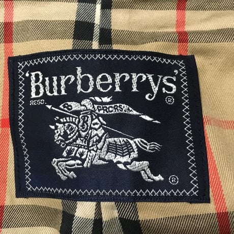 【USED】BURBERRY STAND FALL COLLAR COAT