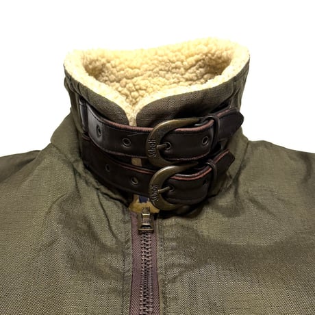 【USED】90'S BAD BOY × SCHOTT B-3 JACKET KHAKI
