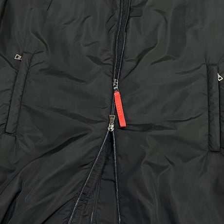【USED】00'S PRADA LINEA ROSSA NYLON PADDED COAT