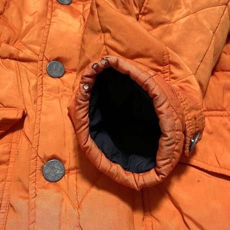 【USED】90'S ARMANI JEANS OVERSIZED QUILTED JACKET