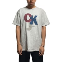 【USED】90'S  CALVIN KLEIN T-SHIRT MADE IN USA