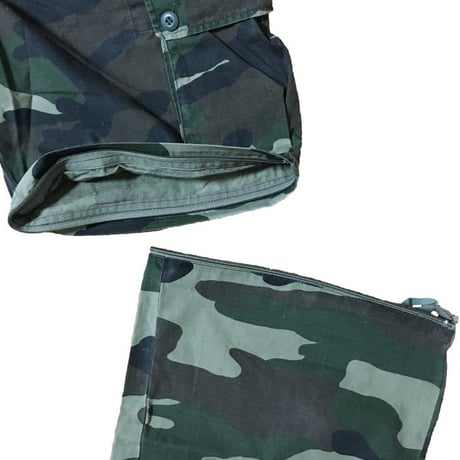 【USED】2-WAY CAMO CARGO PANTS