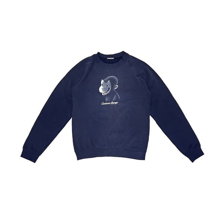 【USED】90's Curious George SWEATSHIRT