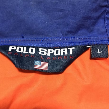 【USED】90'S POLO SPORT COTTON BLOUSON