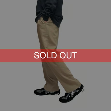 【USED】60'S-70'S SUPER 100'S WOOL SLACKS PANTS BEIGE