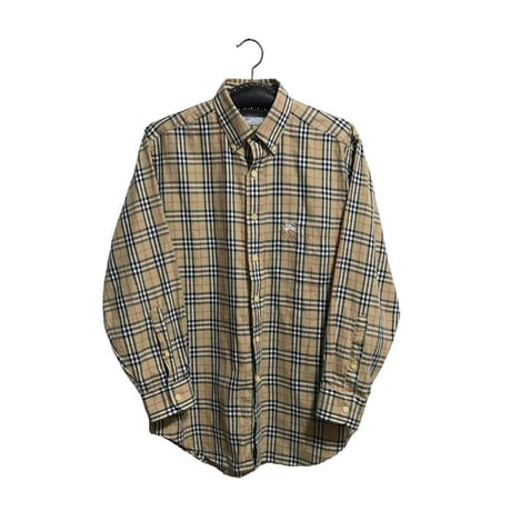 【USED】90'S BURBERRYS NOVA CHECK B.D SHIRT