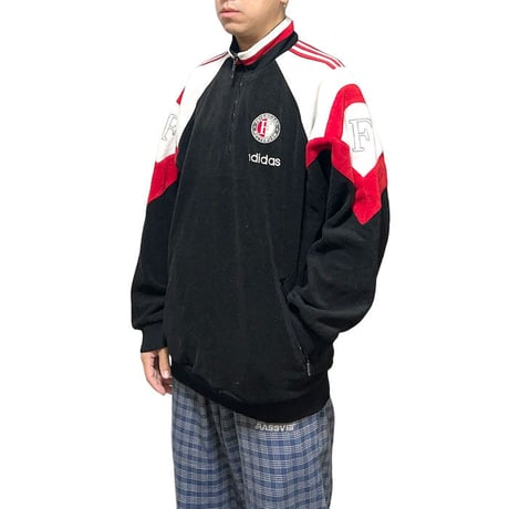 【USED】90'S ADIDAS FEYENOORD ROTTERDAM FLEECE TOP
