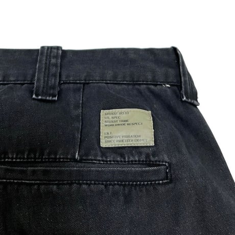 【USED】00'S STUSSY WORK PANTS