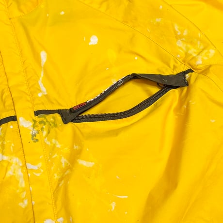 【USED】00's POLO JEANS CO. RALPH LAUREN Paint-Stained Nylon Pullover Jacket