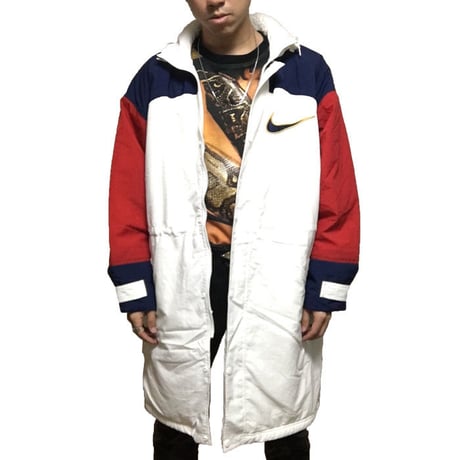 【USED】90'S NIKE SPORTS COAT TRICOLOR