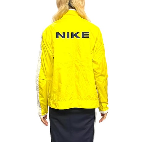【USED】00'S NIKE RIPSTOP NYLON JACKET YELLOW