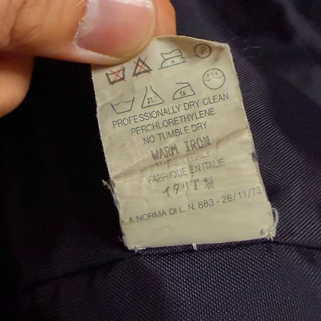 【USED】90's HELMUT LANG Oversized Nylon Jacket Deep Ink Navy