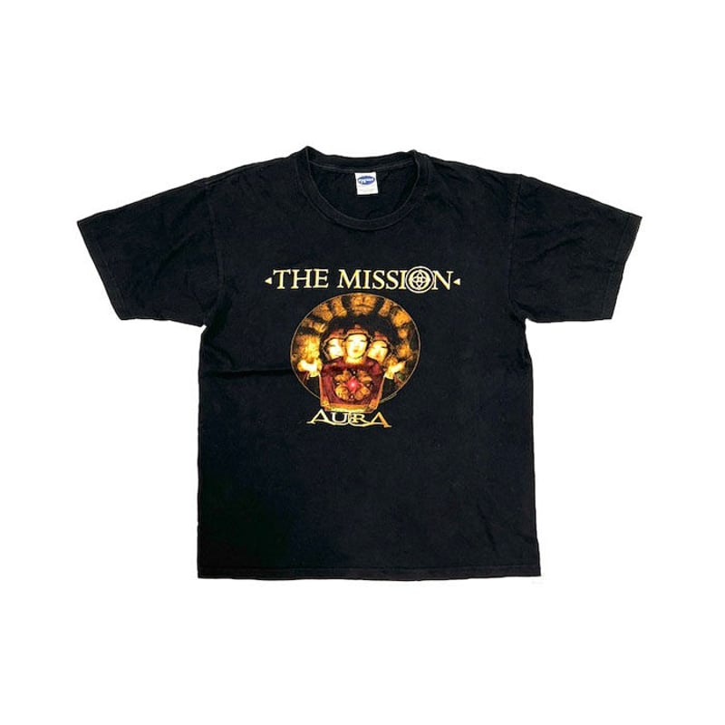 aura LOGO Tシャツ USED】00s THE MISSION AurA TourA 2002 T-SHIRT |
