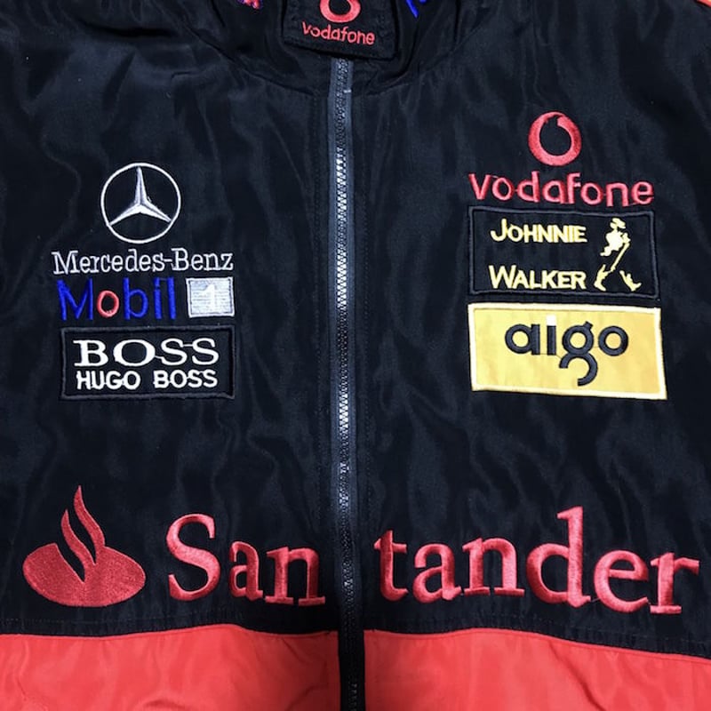 USED】MERCEDES-BENZ WAPPEN RACING JACKET | KONBINI USED】MERCEDES-BENZ WAPPEN RACING JACKET | KONBINI