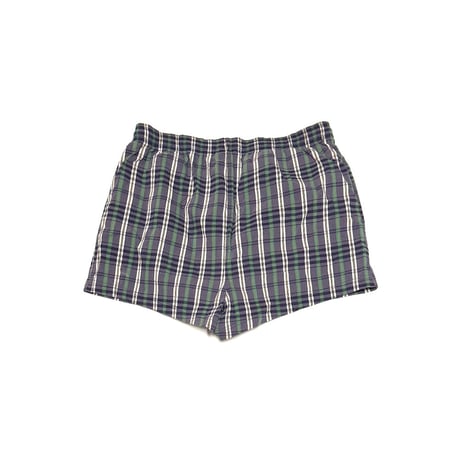 【USED】80's adidas RUNNING SHORTS CHECK MADE IN ITALY