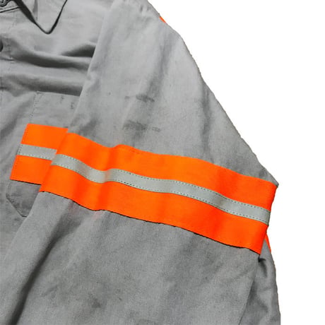 【USED】SAFETY REFLECTIVE WORK SHIRT