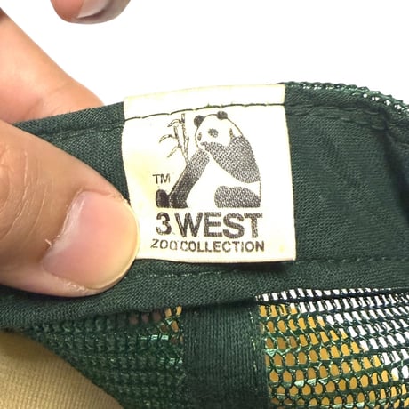 【USED】80's Smokey Bear Plush Trucker Cap
