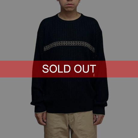 【USED】80's MONSIEUR by GIVENCHY KNIT L/S TOP